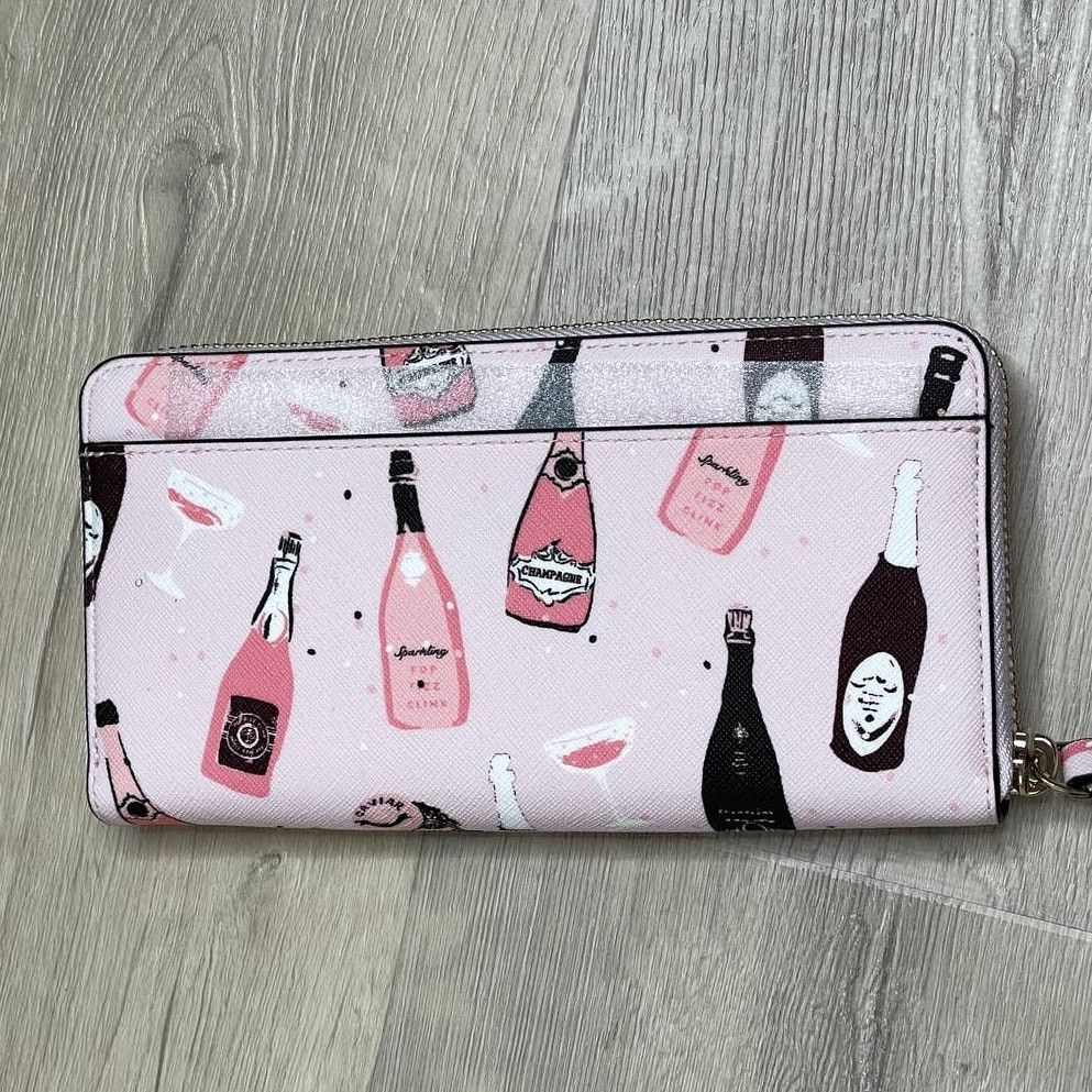 Kate Spade Kate Spade laurel way Neda Champagne Toss Pink Multi Wallet Size ONE SIZE - 6 Thumbnail