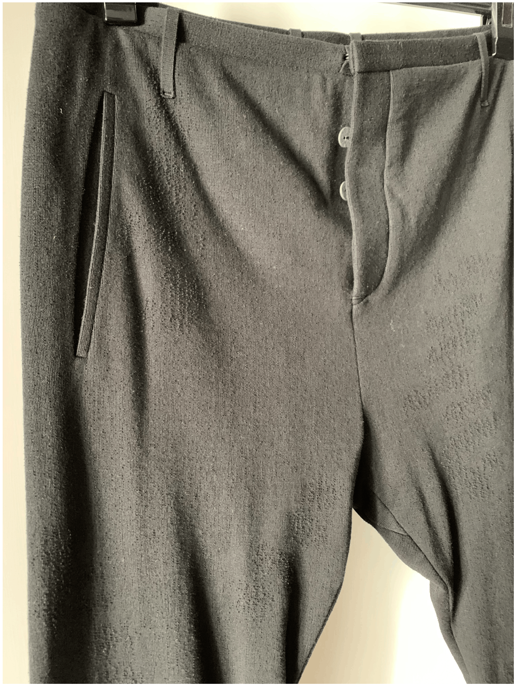 Label Under Construction LABEL UNDER CONSTRUCTION Slim Fit One Cut Pants SIZE 46 Size US 30 / EU 46 - 3 Thumbnail