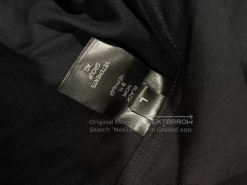 Vetements VETEMENTS Long Sleeve T-Shirt Shirt Size US L / EU 52-54 / 3 - 6 Thumbnail