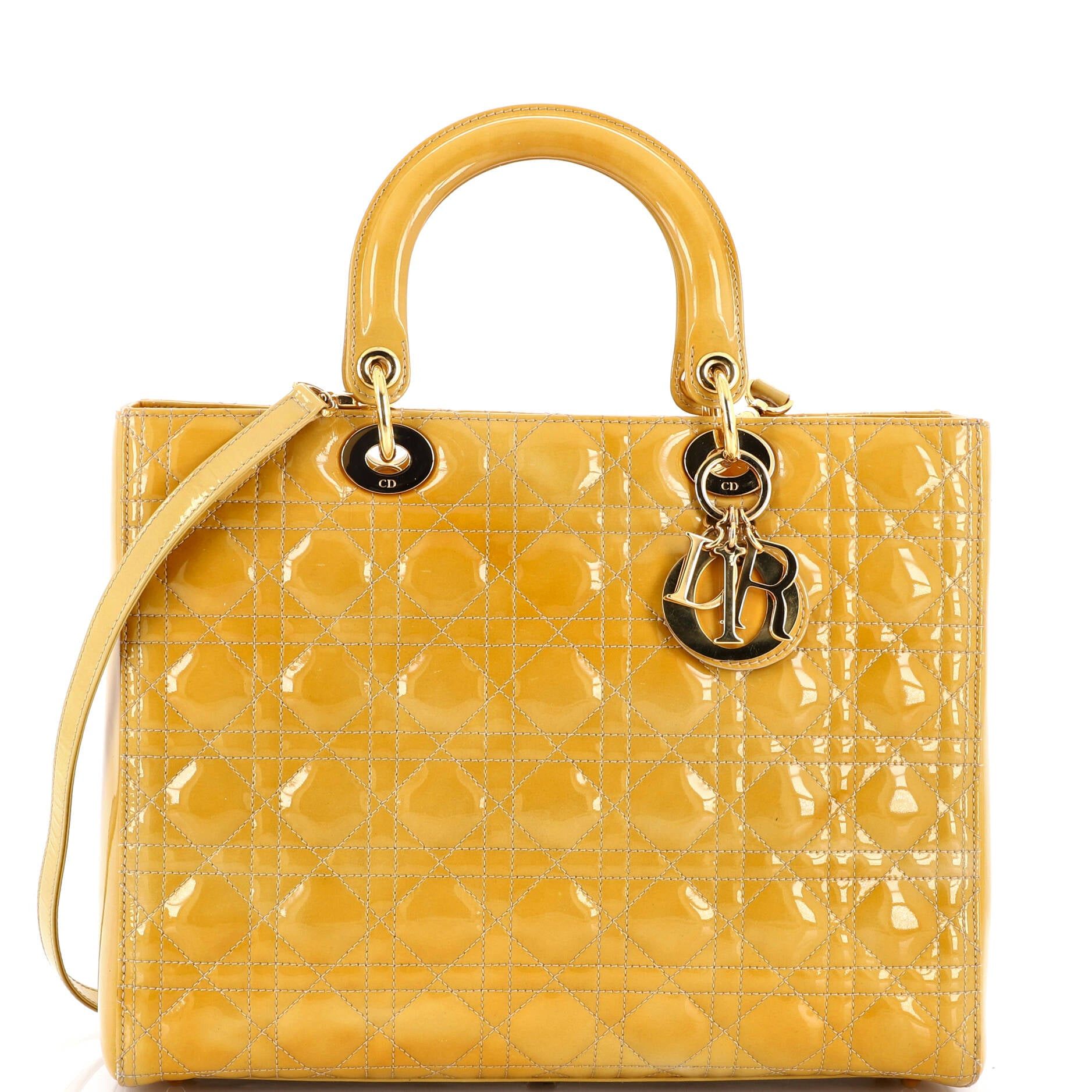 Dior Vintage Lady Dior Bag Size ONE SIZE - 1 Thumbnail