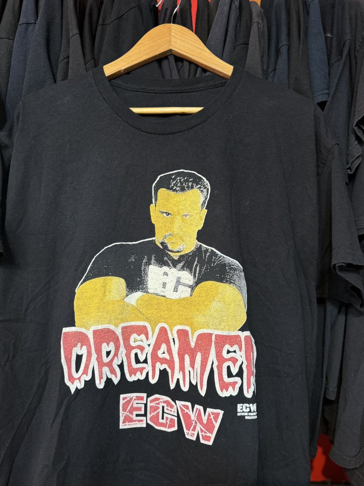 Rap Tees × Vintage × WCW/nWo Dreamer ECW Wrestling Vintage Concert Rap Rock Band T-Shirt Size US XL / EU 56 / 4 - 2 Thumbnail