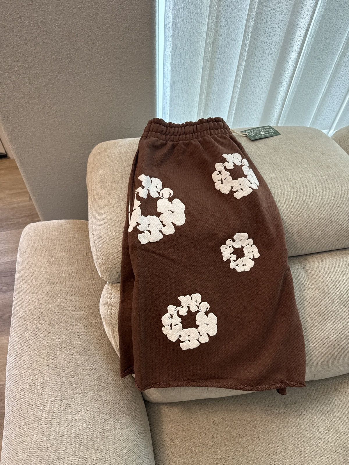 DENIM TEARS Brown denim tears shorts Size US 32 / EU 48 - 2 Thumbnail