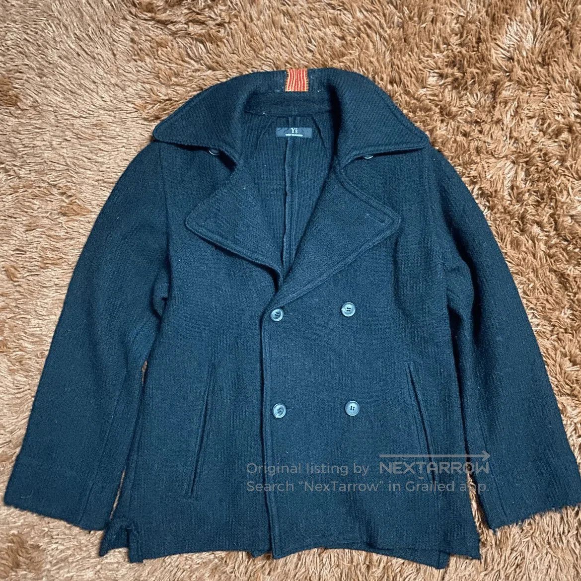 Yohji Yamamoto Sz 3 Yohji Yamamoto Y's 90S Vintage Knitwear Jacket. Size US L / EU 52-54 / 3 - 1 Thumbnail