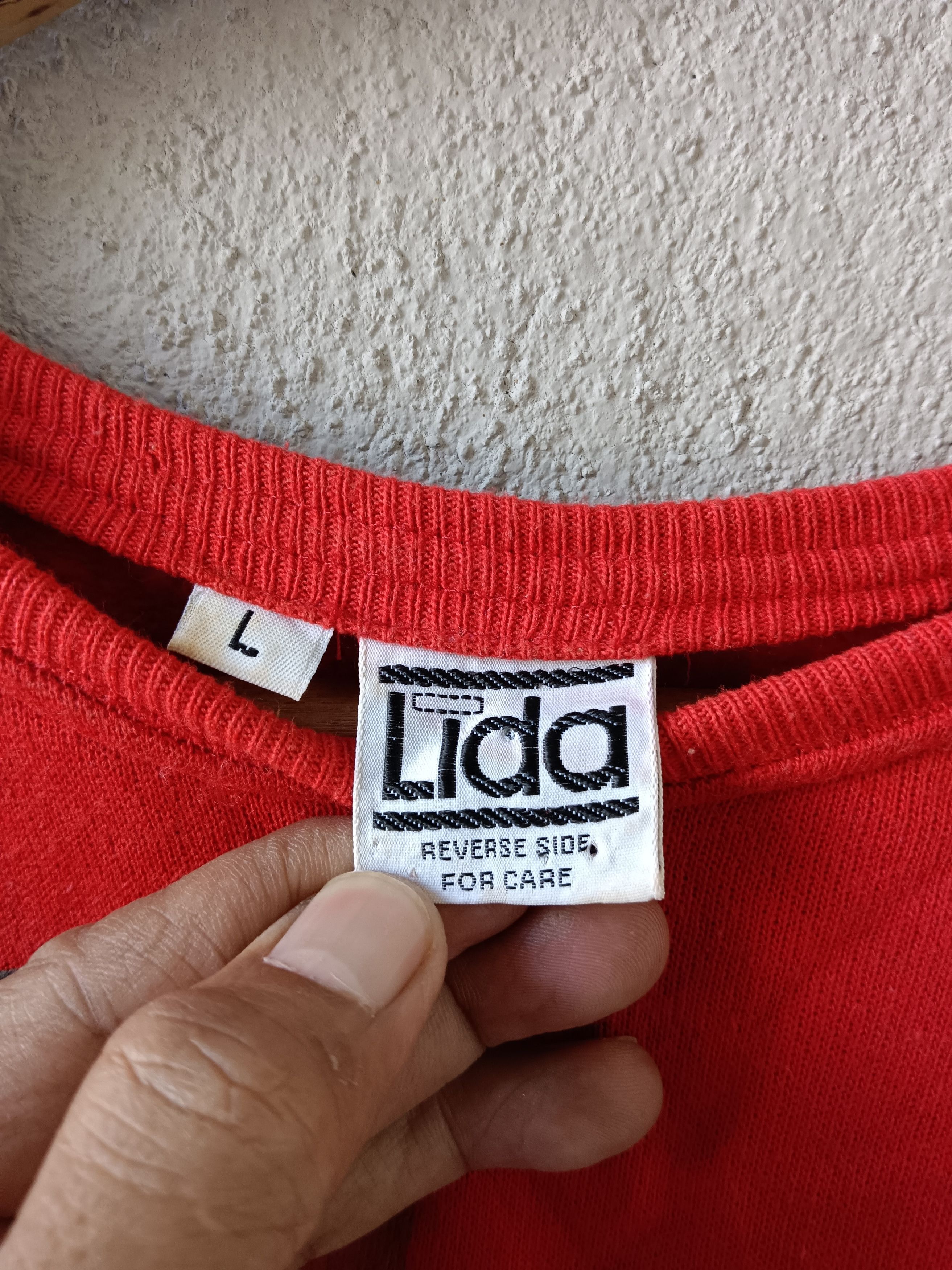 Vintage LIDA Women's Vintage 80s Sweatshirt USA Size L / US 10 / IT 46 - 7 Thumbnail