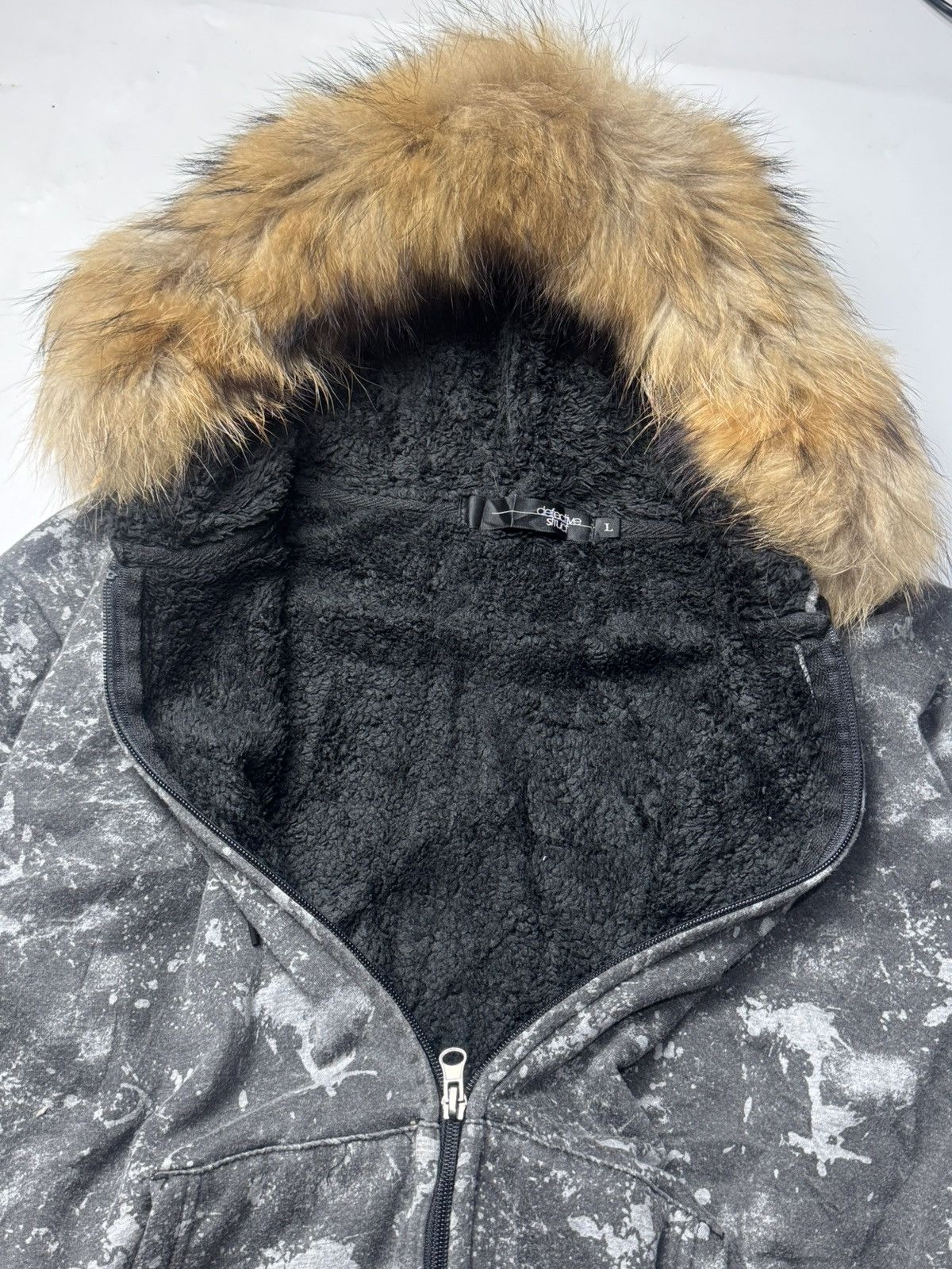 Le Grande Bleu (L.G.B.) Faux Fur LGB Defective Struct Hoodie Size US M / EU 48-50 / 2 - 4 Thumbnail