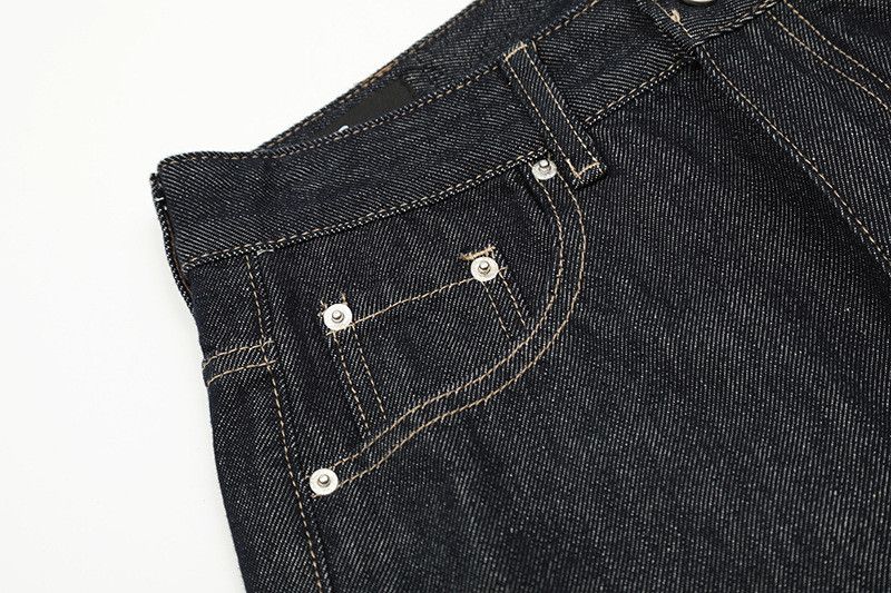 Jean American retro washed distressed jeans for men Size US 32 / EU 48 - 4 Thumbnail
