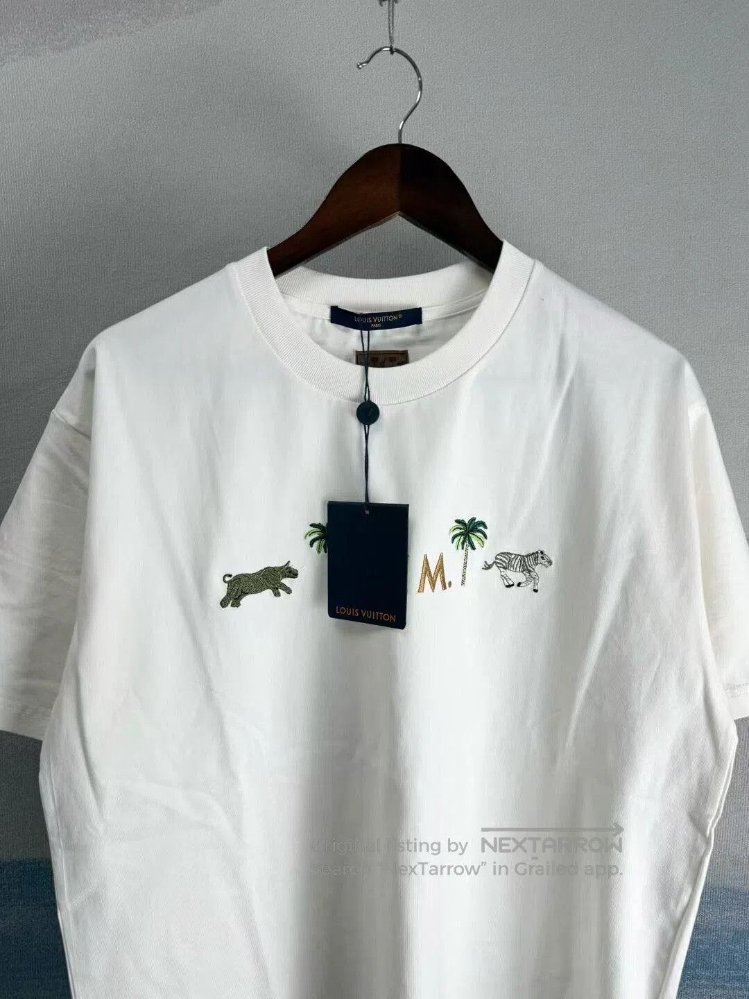 Louis Vuitton Louis Vuitton Palm Animal Embroidery T-Shirt. Size US M / EU 48-50 / 2 - 3 Thumbnail