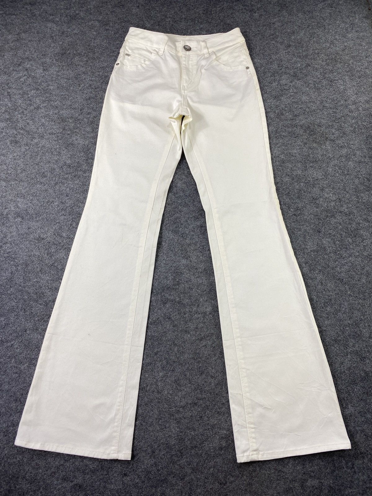 If Six Was Nine × Japanese Brand × Le Grande Bleu (L.G.B.) Bobson Flare white Jeans - J1122 Size US 27 - 2 Thumbnail