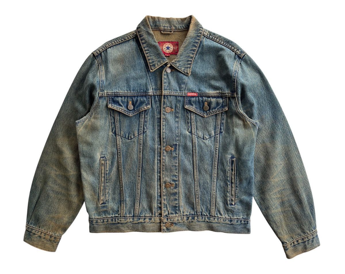 Vintage 90s Converse Rusty Denim Jacket Size US L / EU 52-54 / 3 - 2 Thumbnail