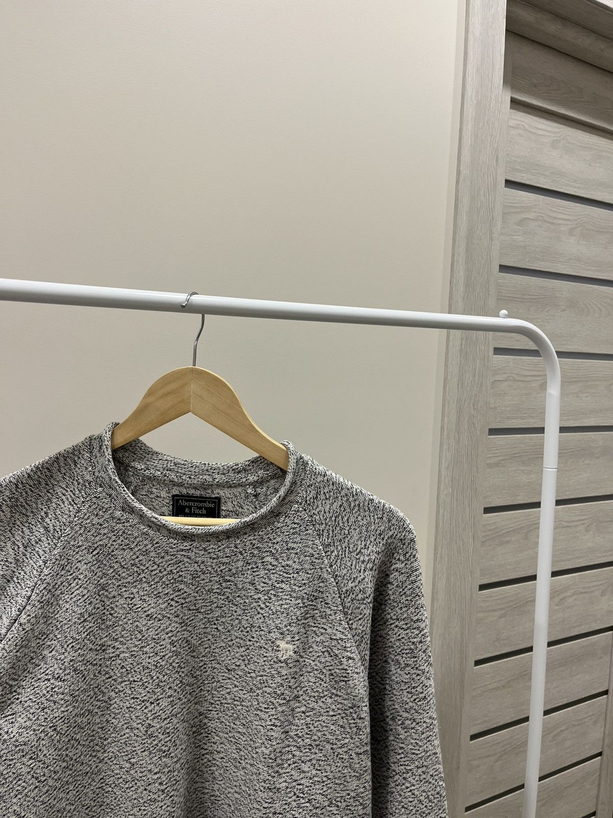 If Six Was Nine Vintage 90s Abercrombie Y2K Sweater Grey Size L Knit Size US L / EU 52-54 / 3 - 2 Thumbnail