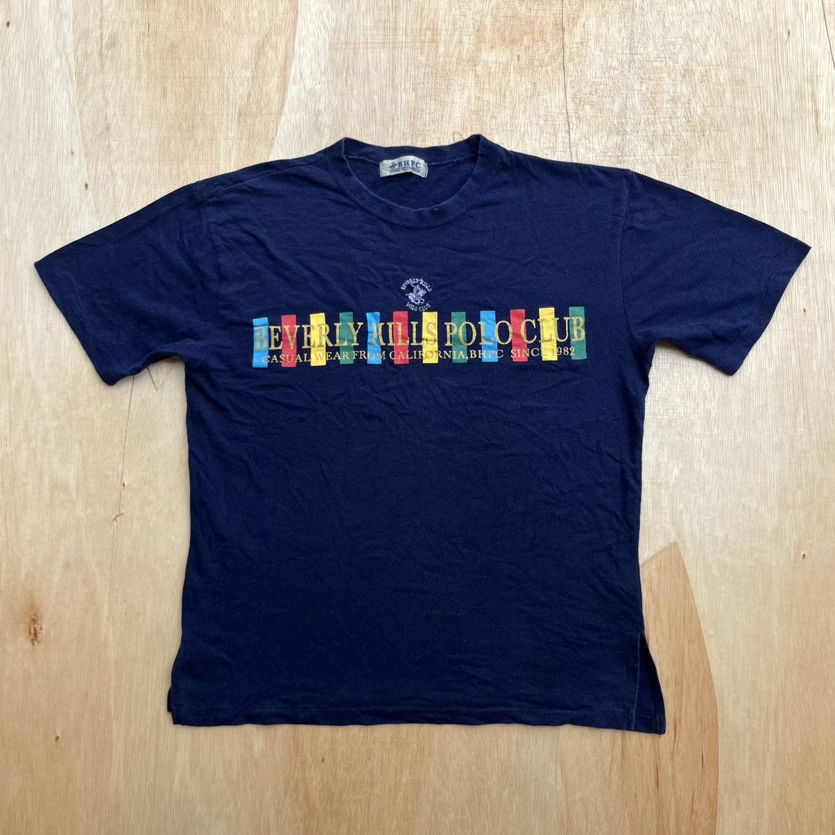 Beverly Hills Polo Club BHPC VINTAGE TEE Y2K 20s 90s RALPH LAUREN Size US M / EU 48-50 / 2 - 1 Thumbnail