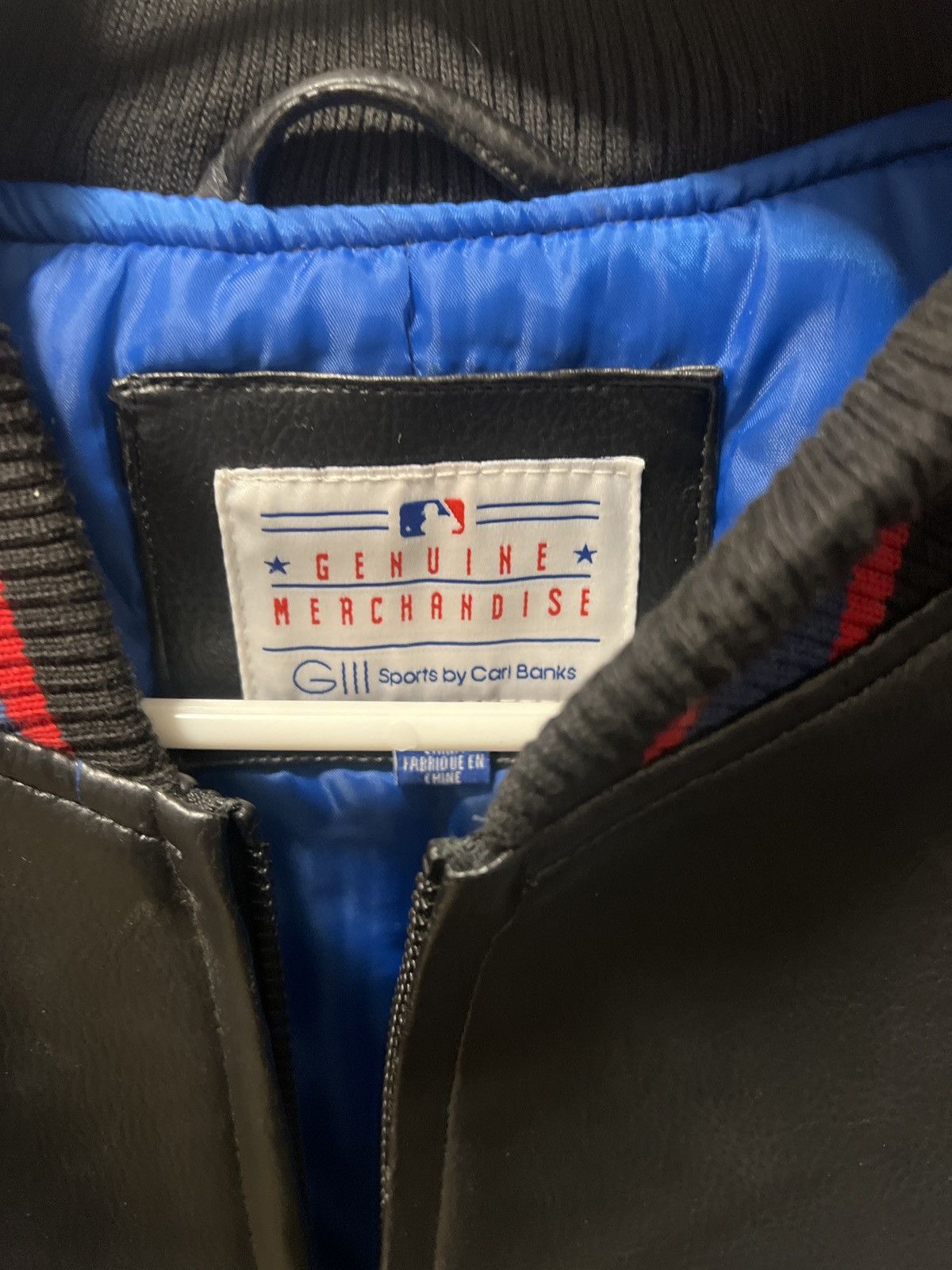 MLB × Vintage Vintage Bluejays MLB post game leather jacket by Carl Banks Size US M / EU 48-50 / 2 - 4 Thumbnail