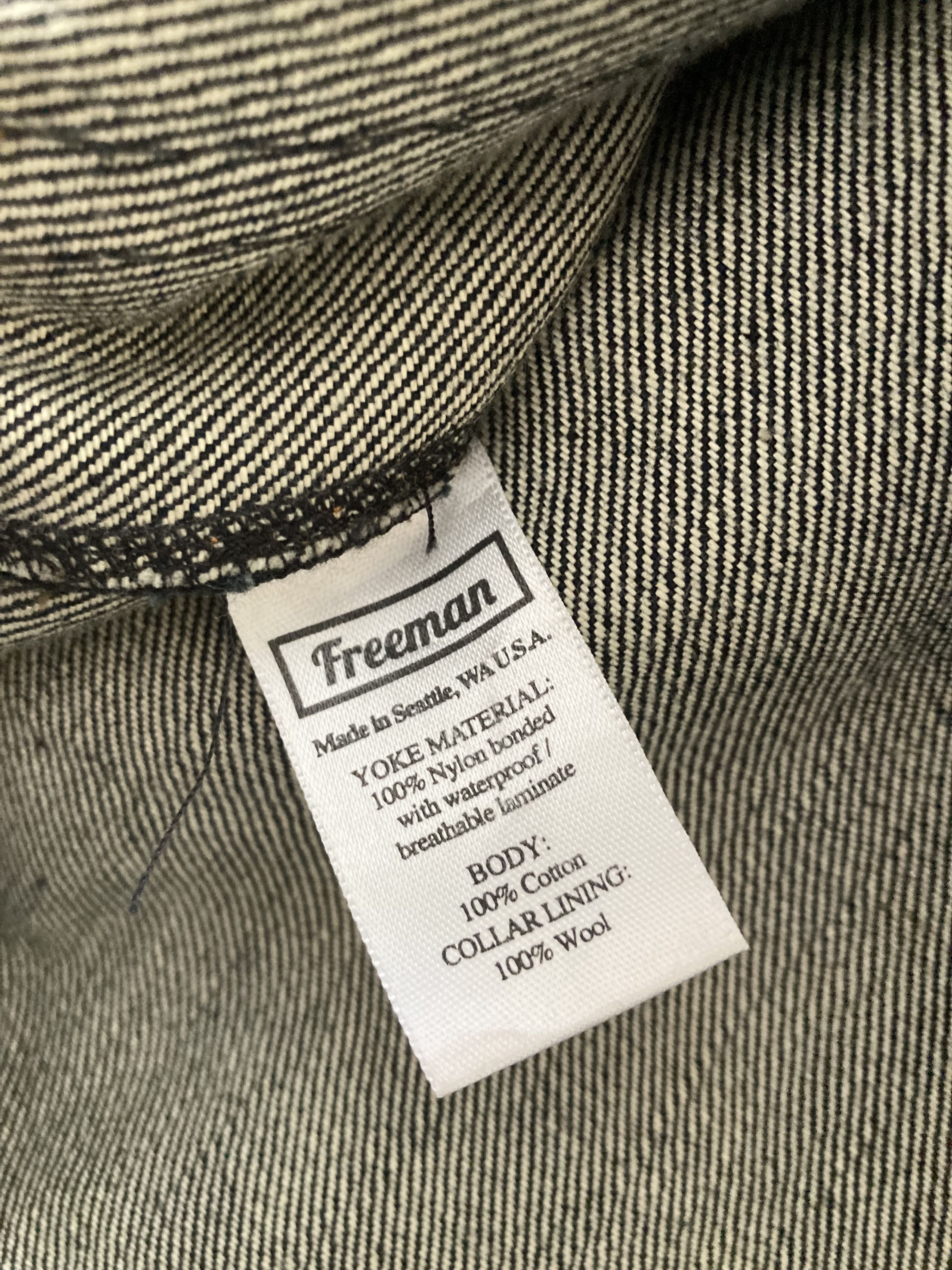 Tellason Tellason x Freeman Commodore 16.5oz Selvedge Denim Vest Size US L / EU 52-54 / 3 - 5 Thumbnail