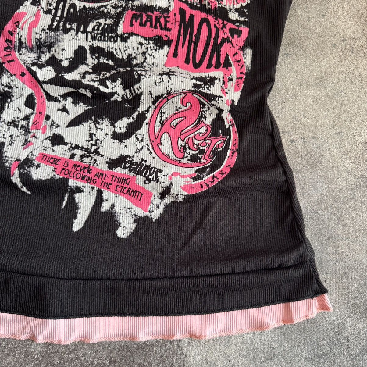 Hysteric Glamour × Japanese Brand × Vintage Amazing 2000’s Aesthetic Gothic Emo Y2K T-Shirt Size M / US 6-8 / IT 42-44 - 6 Thumbnail