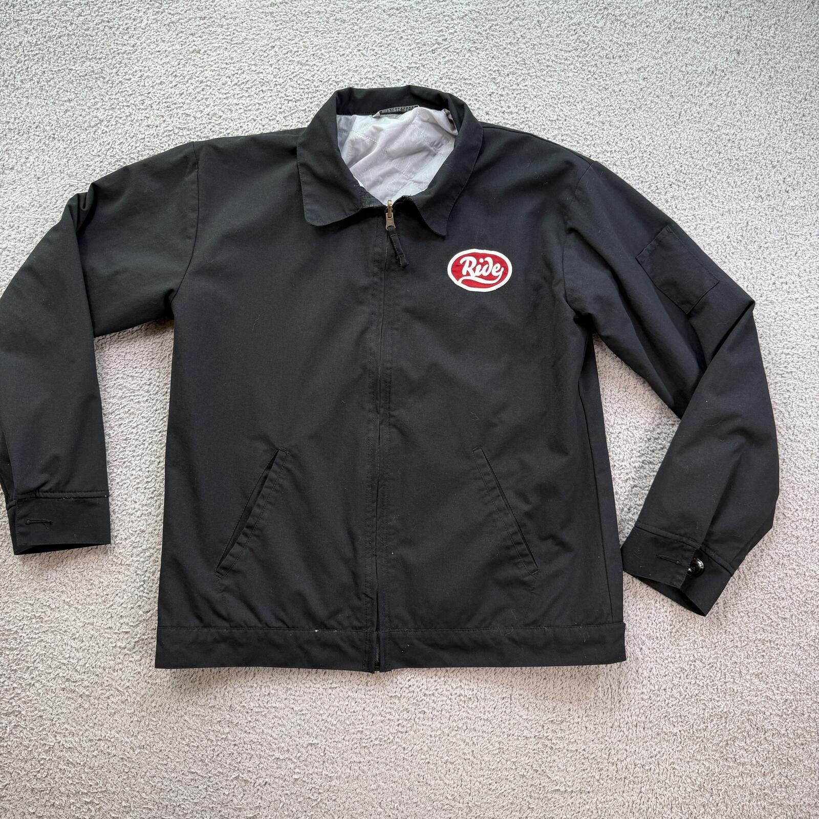 Other Ride Snowboards Jacket Black Workwear Quilted Lined Mens M Size US M / EU 48-50 / 2 - 1 Thumbnail