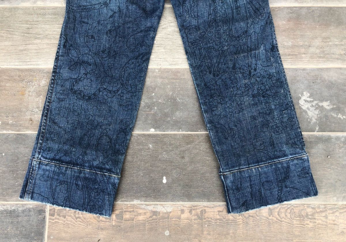 Issey Miyake × Japanese Brand × Tsumori Chisato 🔥Mega Rare🔥Tsumori Chisato Minimalist Runaway Jeans Size 29" - 7 Thumbnail