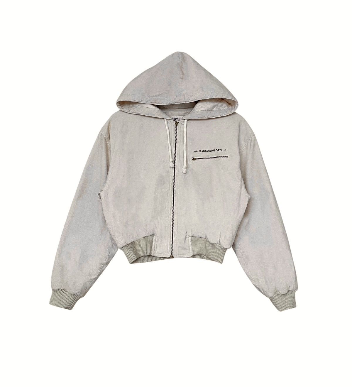 Moschino × Vintage Vintage Brand Moschino Half Zipper Hoodie 2000s Size US M / EU 48-50 / 2 - 1 Thumbnail