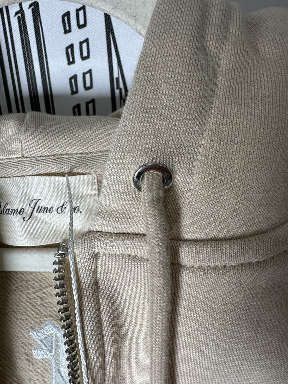 Other Blame June & Co. Gemini Zip Up Hoodie Size 2XL Natural Size US XXL / EU 58 / 5 - 9 Thumbnail