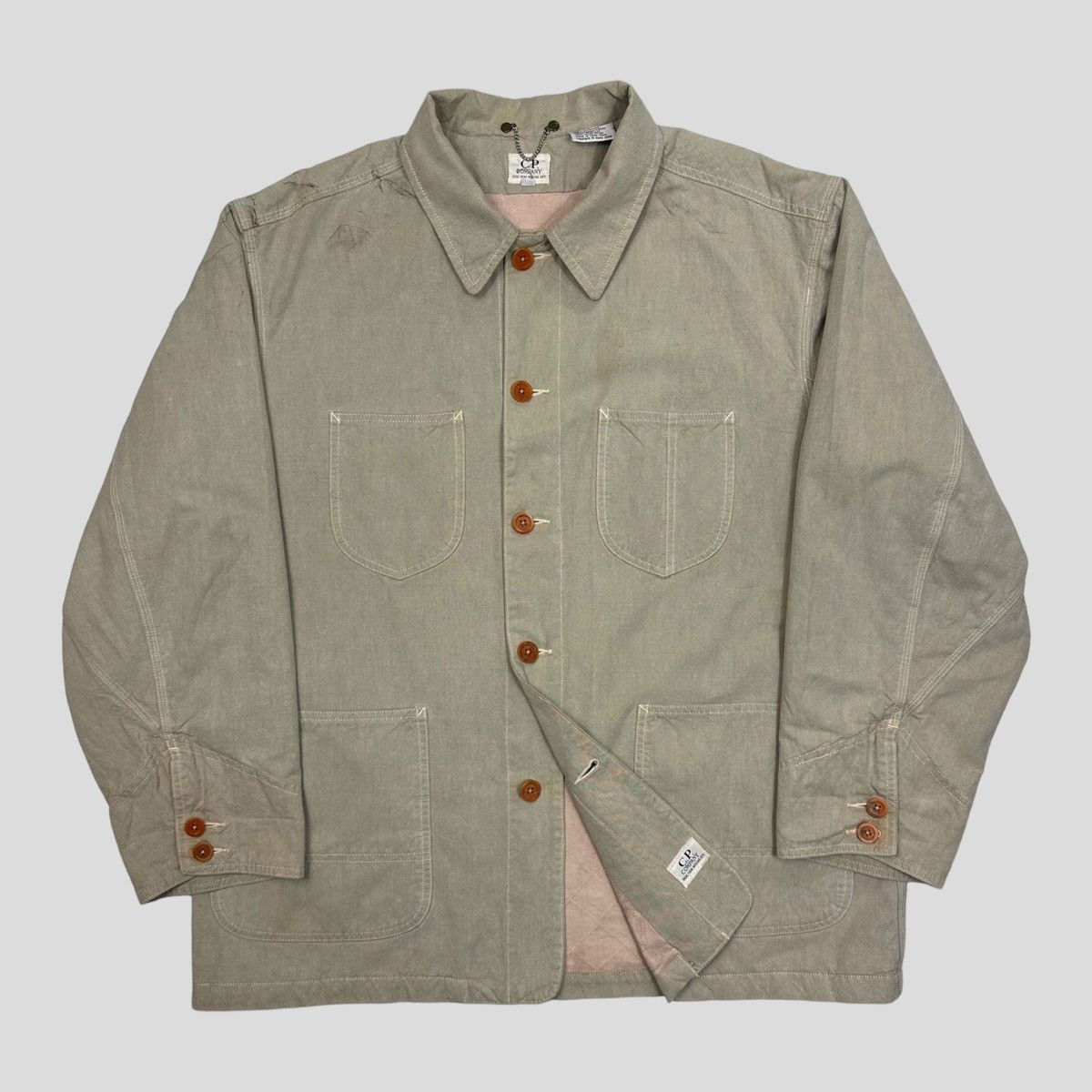 image of C P Company Cp Company 1993 Poachers Jacket - XL in Grey, Men's