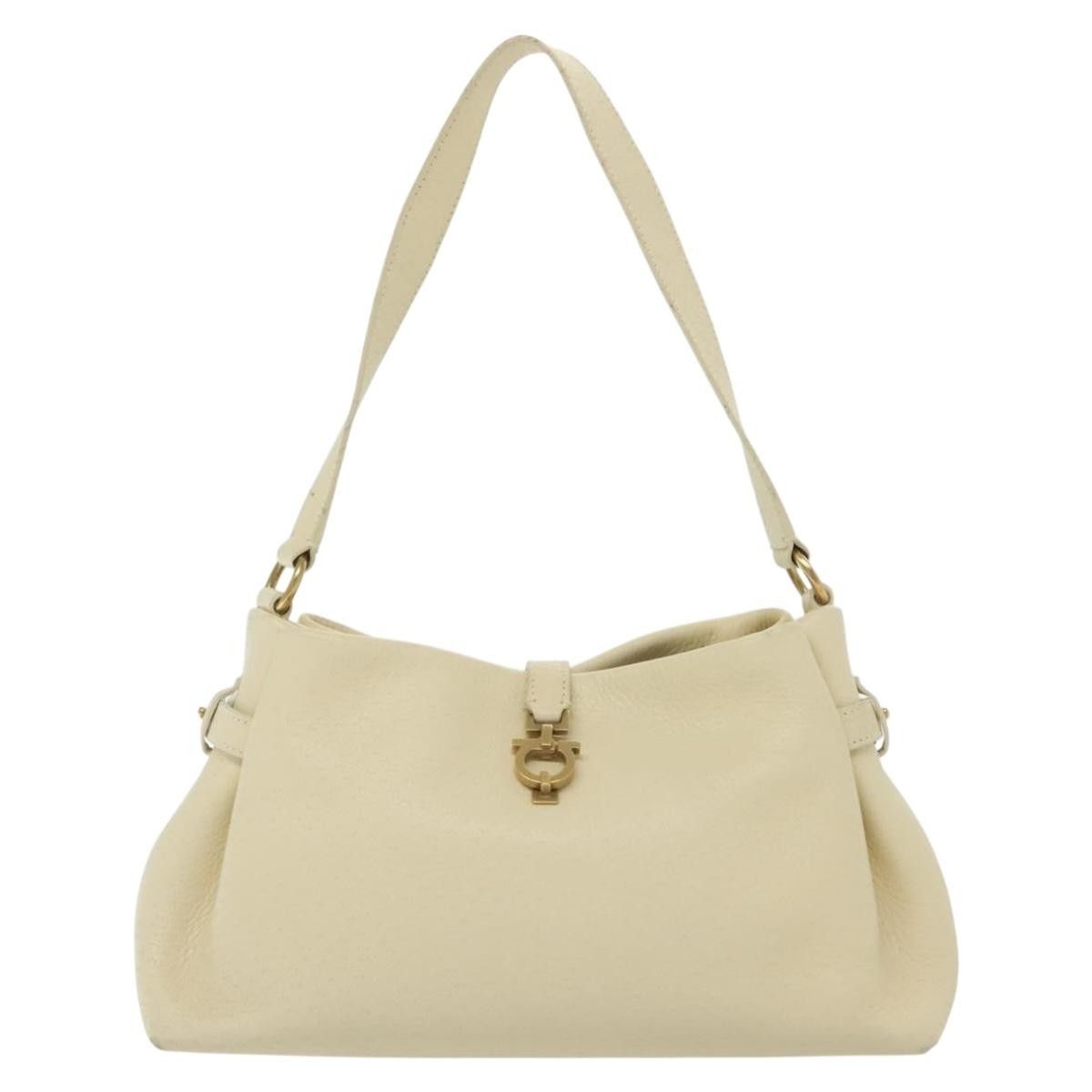 Salvatore Ferragamo Salvatore Ferragamo Gancini Shoulder Bag Leather Size ONE SIZE - 1 Thumbnail