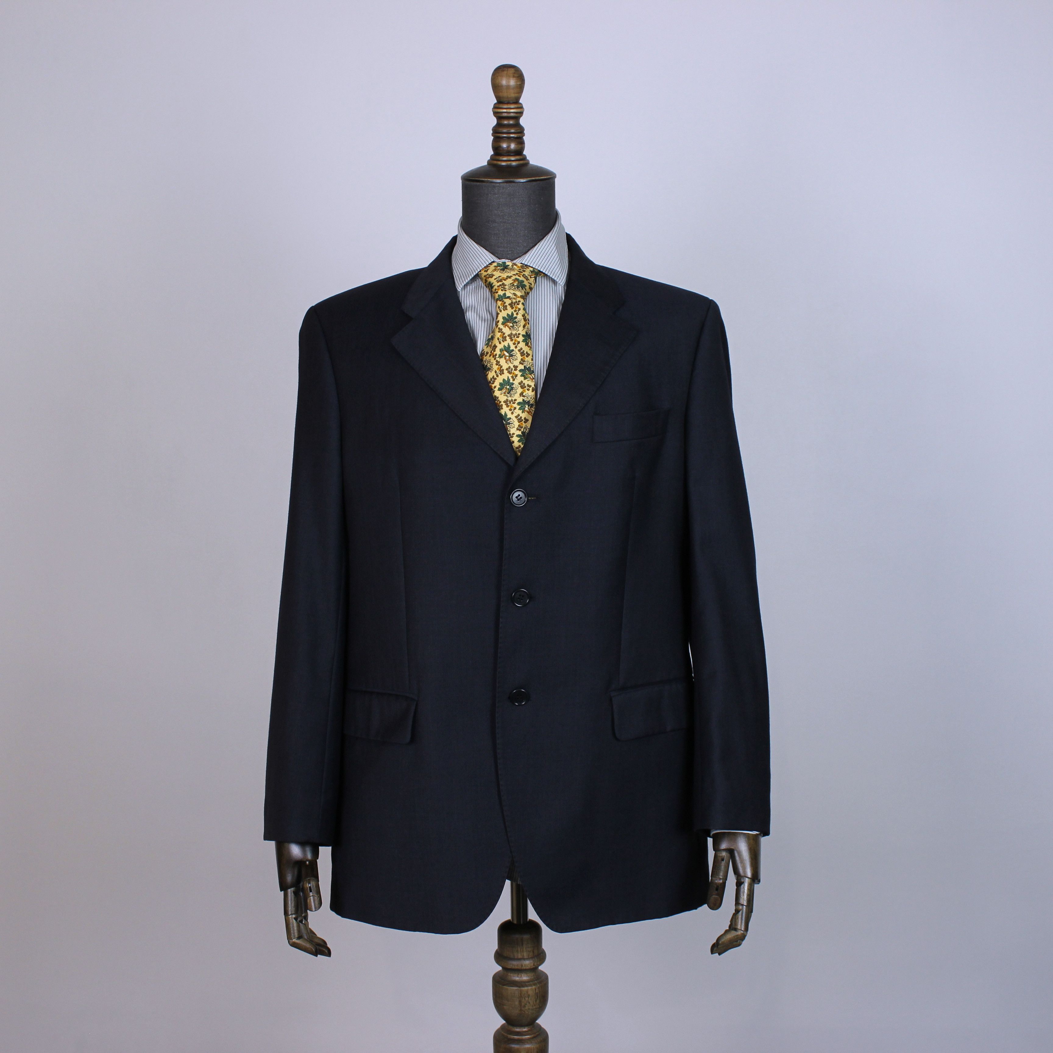 Ermenegildo Zegna Ermenegildo Zegna vintage blazer wool men 40" R navy blue Size 40R - 1 Thumbnail