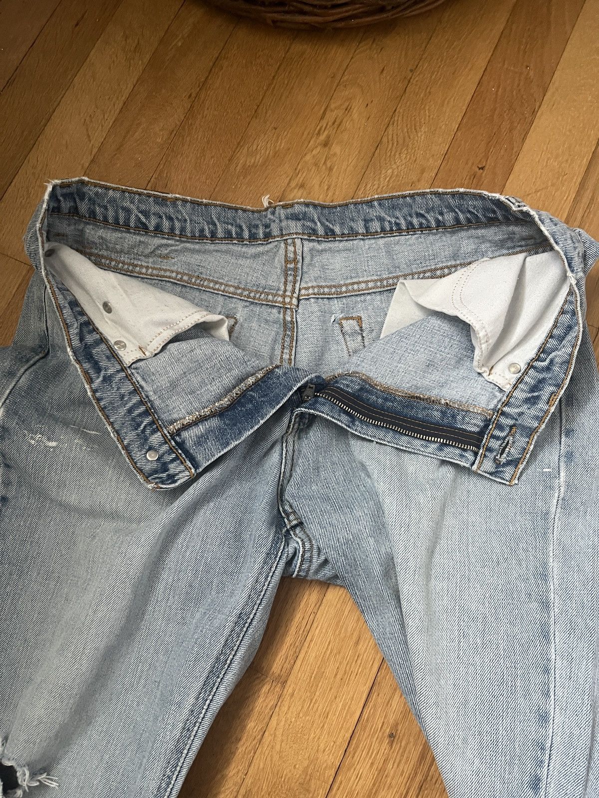 Levi's Vintage Clothing × Polo Ralph Lauren × Vintage Distressed polo jeans Size US 30 / EU 46 - 5 Thumbnail