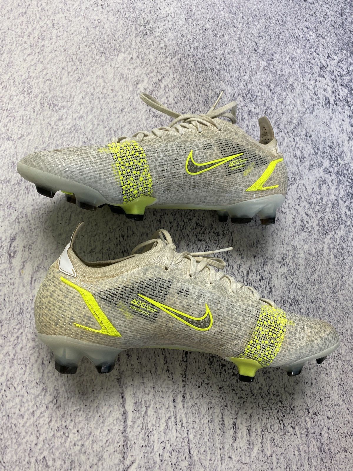 Nike Nike Vapor 14 Elite FG White Soccer Cleats CQ7635-107 US 8 Size US 8 / EU 41 - 4 Thumbnail