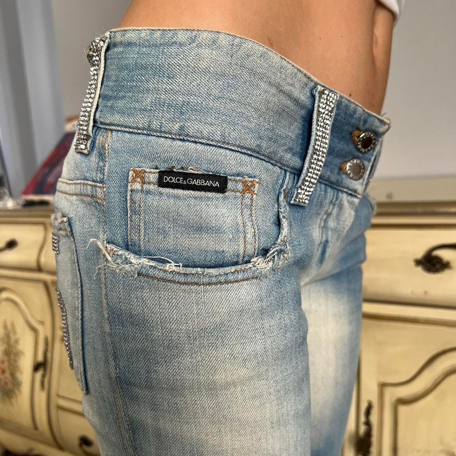 Dolce & Gabbana Dolce gabbana vintage ss03 Size 28" / US 6 / IT 42 - 6 Thumbnail