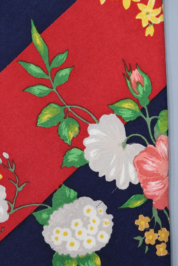 Kenzo Vintage Kenzo Paris Floral Silk Tie Size ONE SIZE - 7 Thumbnail