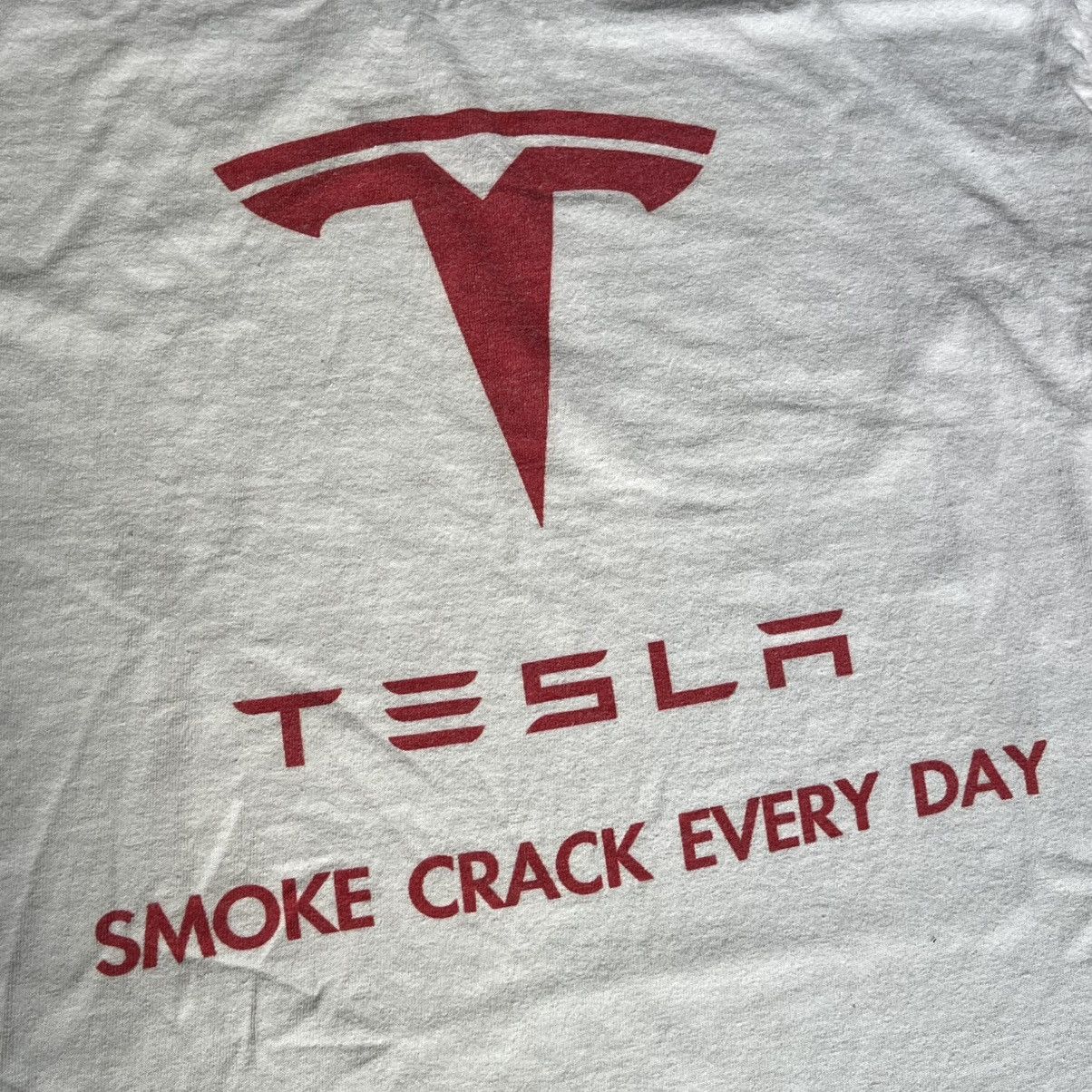Haunted Starbucks Haunted Starbucks Tesla Smoke Crack Every Day Rare Logo Tee Size US M / EU 48-50 / 2 - 5 Thumbnail