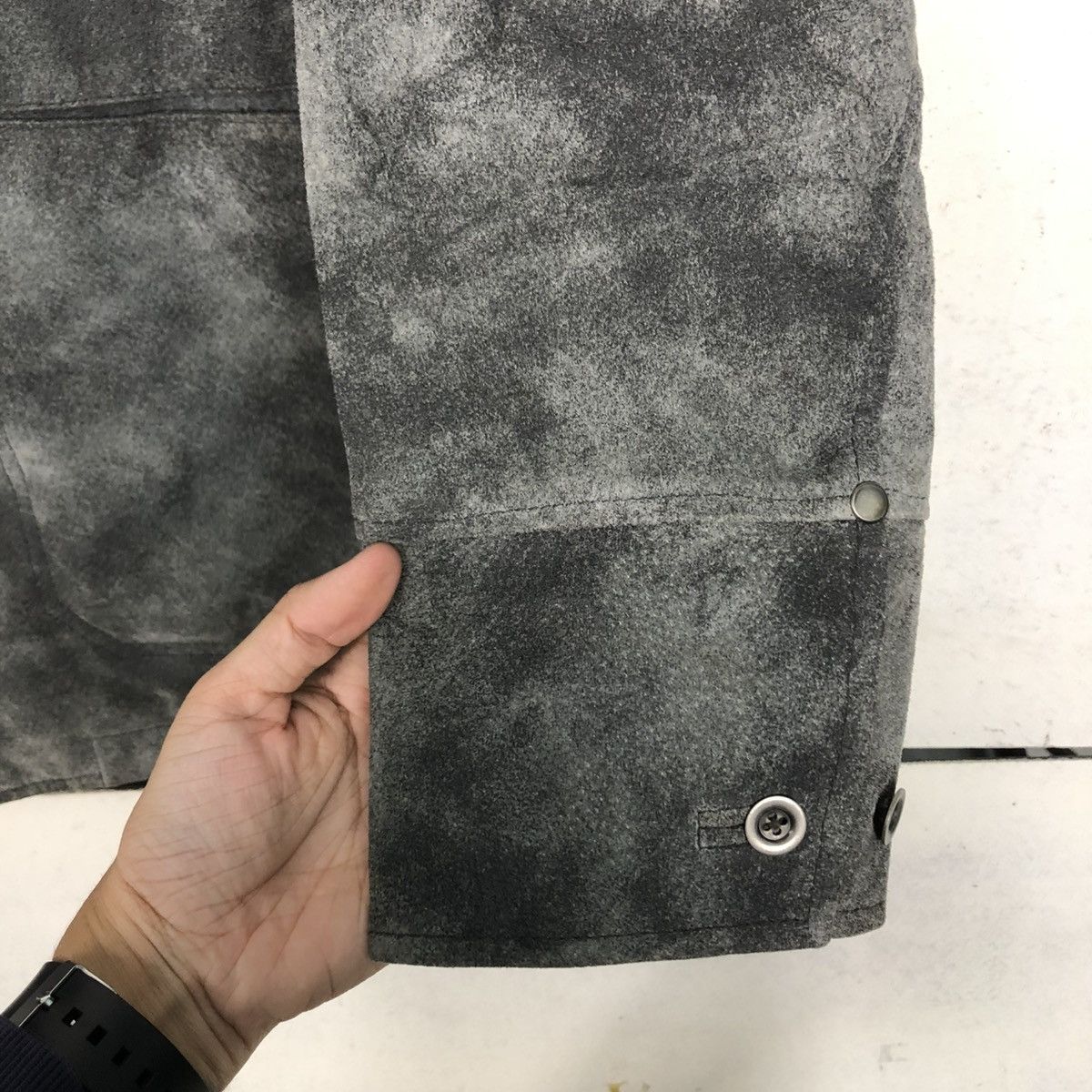 Japanese Brand 🔥VINTAGE GENUINE LEATHER BIKER JACKET NICOLE ISSEY MIYAKE Size US M / EU 48-50 / 2 - 17 Thumbnail