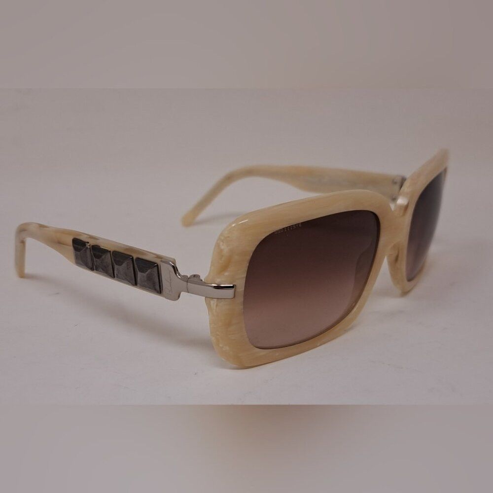 Burberry Burberry Women's Sunglasses Cream Brown Gradient Size ONE SIZE - 8 Thumbnail