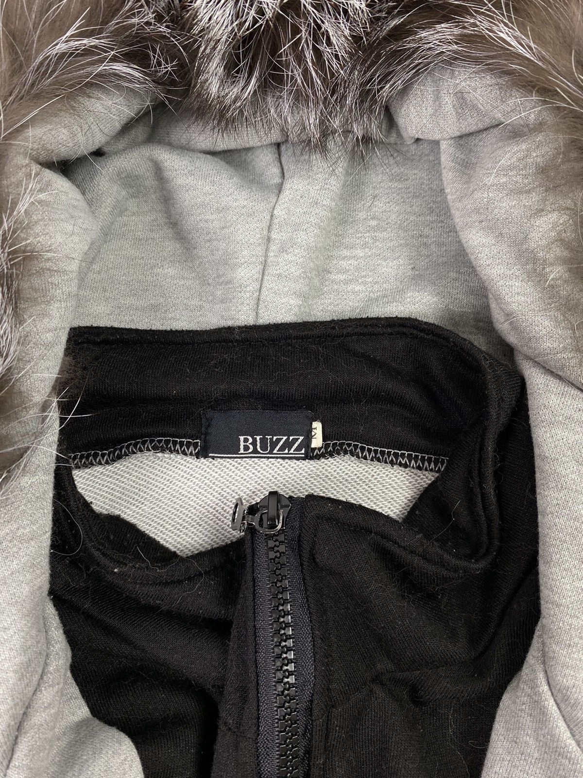 Japanese Brand studded fur hoodie buzz double layer ifsixwasnine style Size US M / EU 48-50 / 2 - 6 Thumbnail