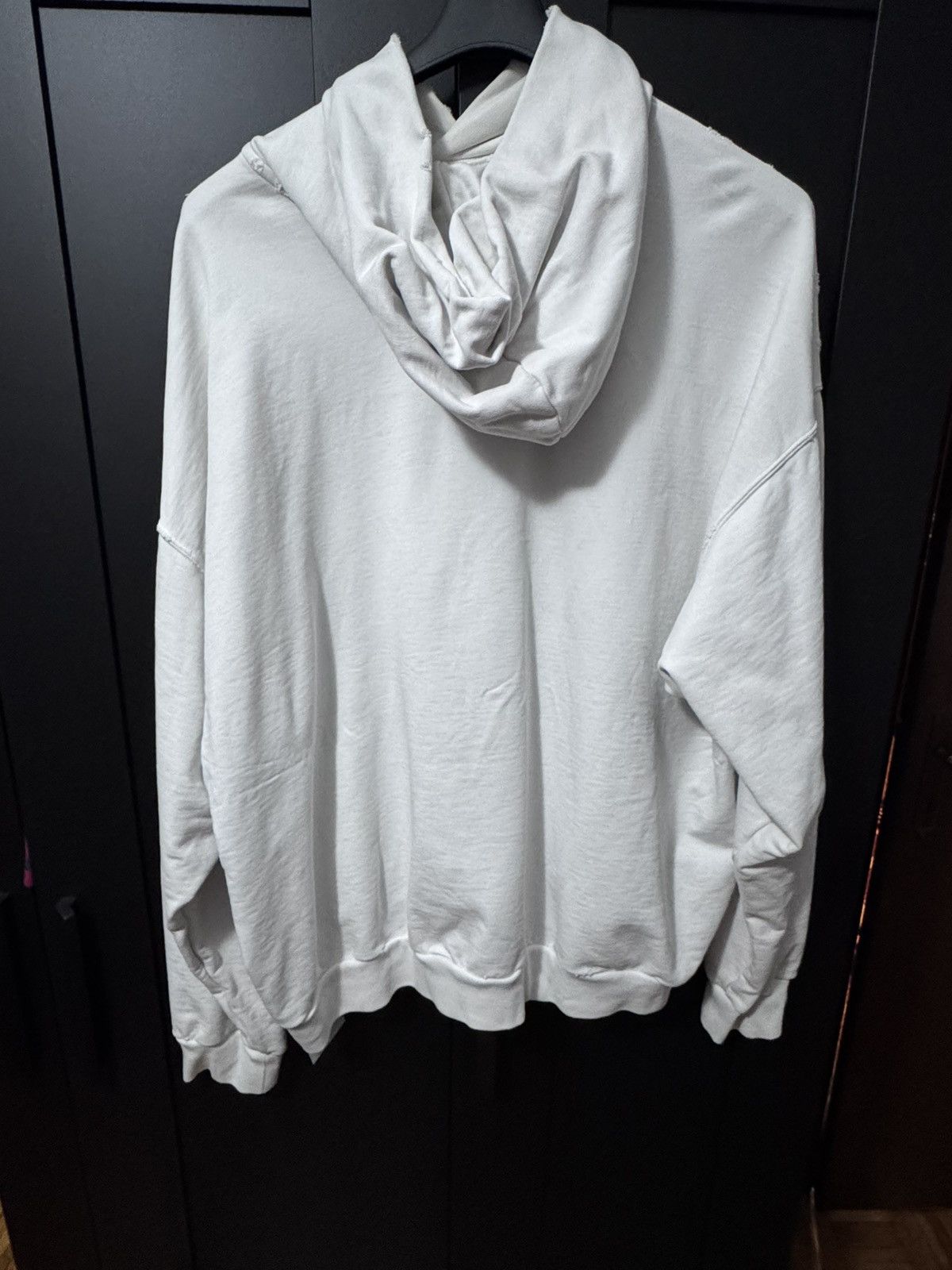 Balenciaga Balenciaga DIY College Logo Hoodie White 🌊🌊BLUELLE🌊🌊 Size US M / EU 48-50 / 2 - 2 Thumbnail