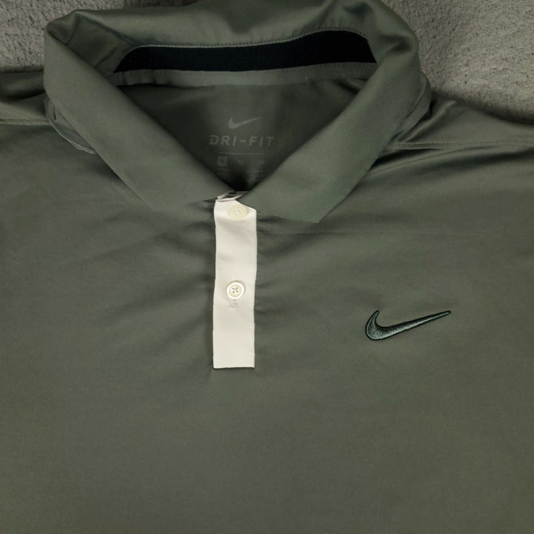 Nike Nike Polo Shirt Mens XL Green Dri Fit Swoosh Golf Casual Short Sleeve Size US XL / EU 56 / 4 - 2 Thumbnail