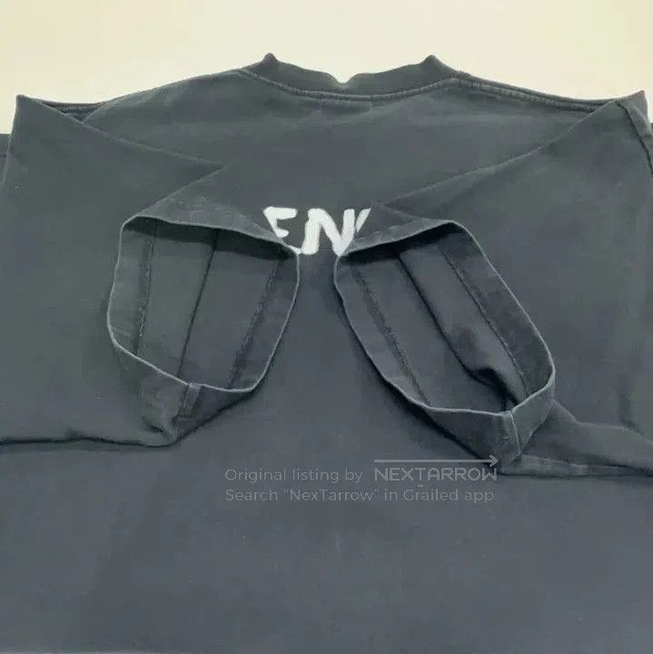 Balenciaga Black Logo Print Short Sleeve T.