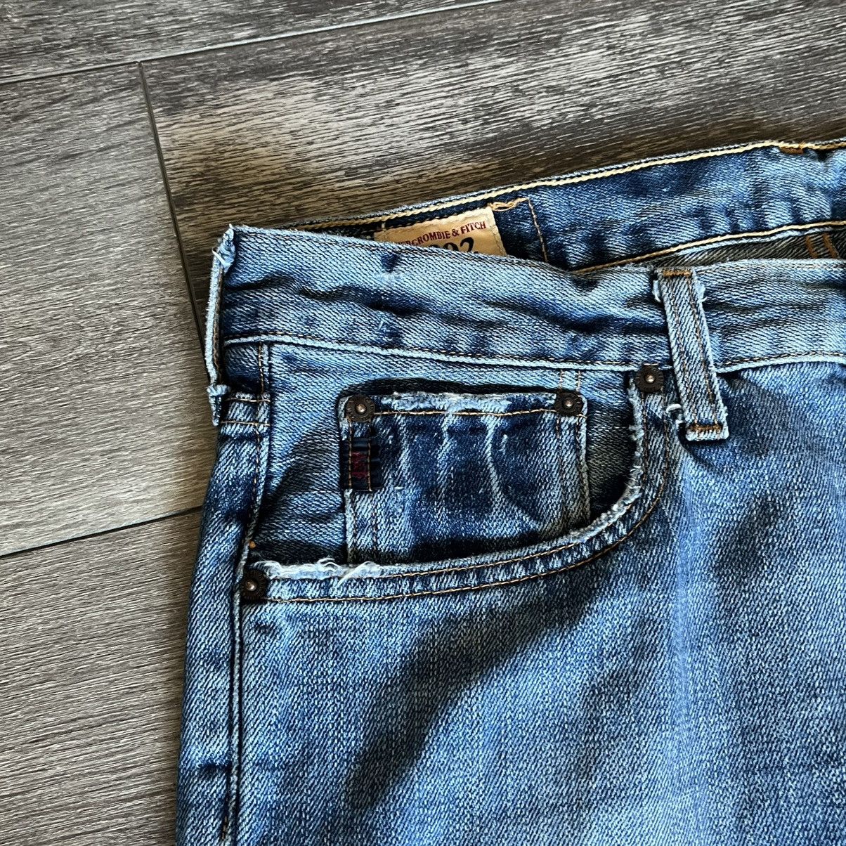 Abercrombie & Fitch Vintage Abercrombie & Fitch Shacker Straight Leg Jeans 32x30 Size US 32 / EU 48 - 7 Thumbnail