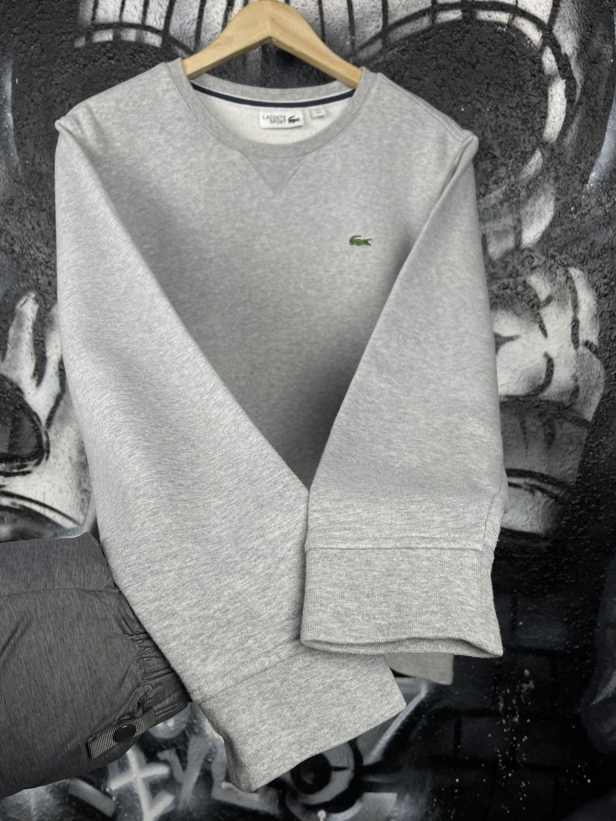 Lacoste Lacoste Sport Grey Basic Sweatshirt Men’s Size L Size US L / EU 52-54 / 3 - 5 Thumbnail