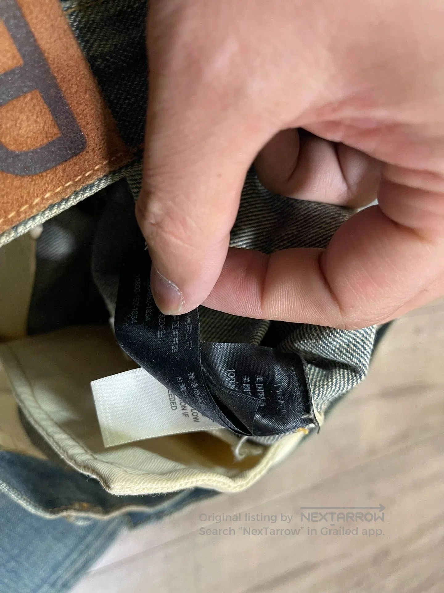 RRL Ralph Lauren RRL Distressed Washed Denim Jeans. Size US 32 / EU 48 - 7 Thumbnail