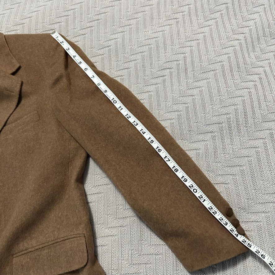 Burberry Vintage Burberry tan camel hair two button blazer size 44R Size 44R - 11 Thumbnail