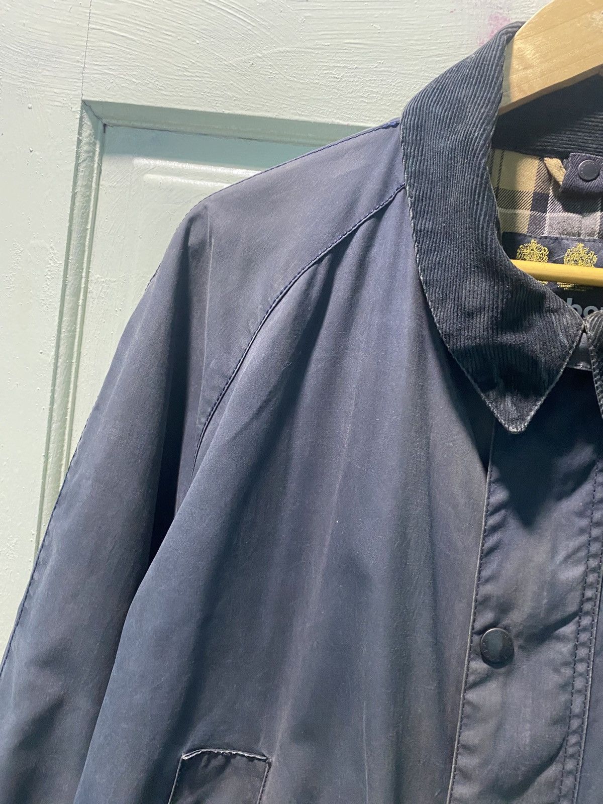 Barbour Aw16 Barbour Tartan Waxed Cotton Jacket Made England Size US XXL / EU 58 / 5 - 5 Thumbnail