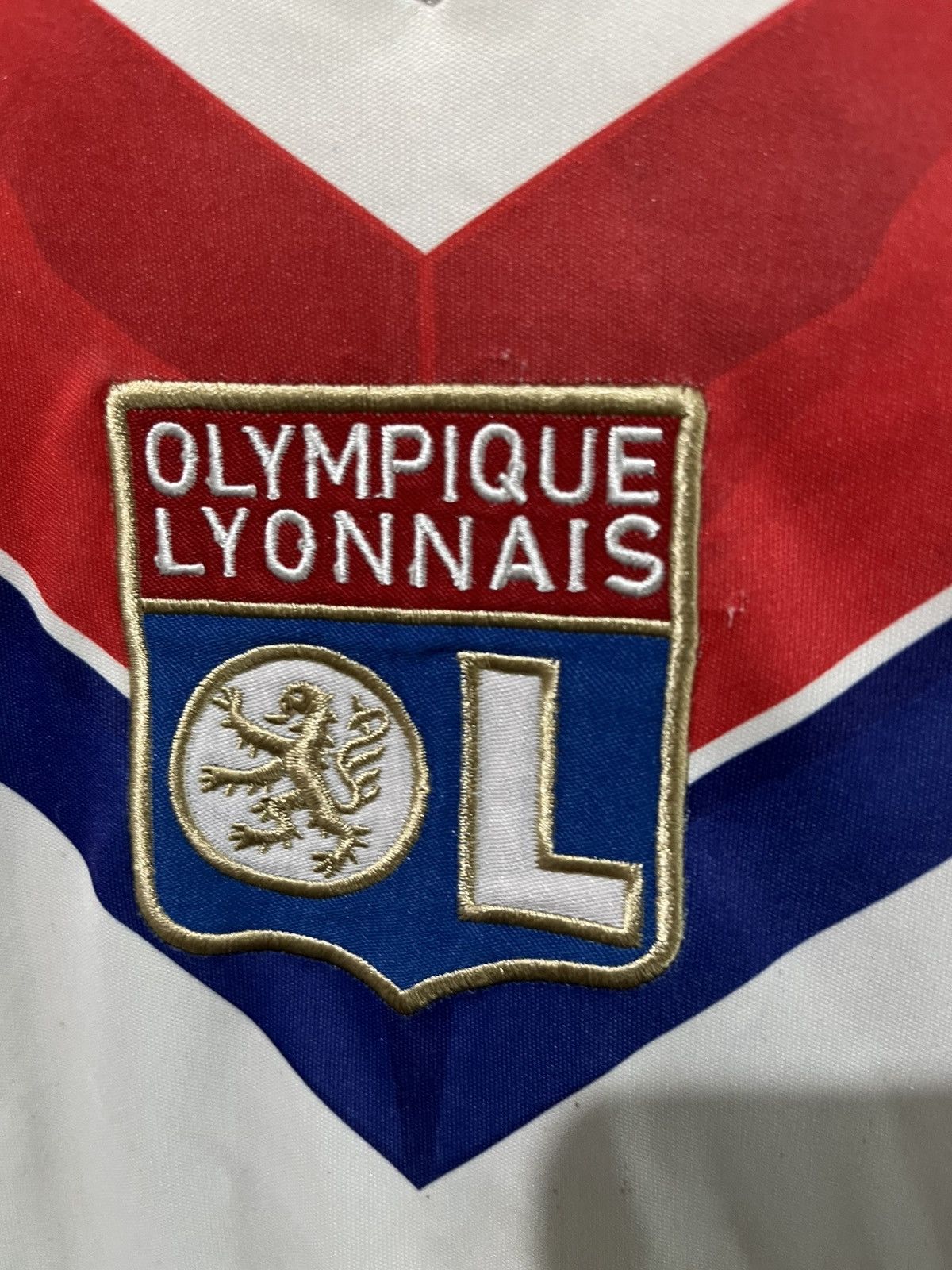 Vintage Olympique Lyon 2013-14 Home Kit Size Medium Europa League Size US M / EU 48-50 / 2 - 4 Thumbnail