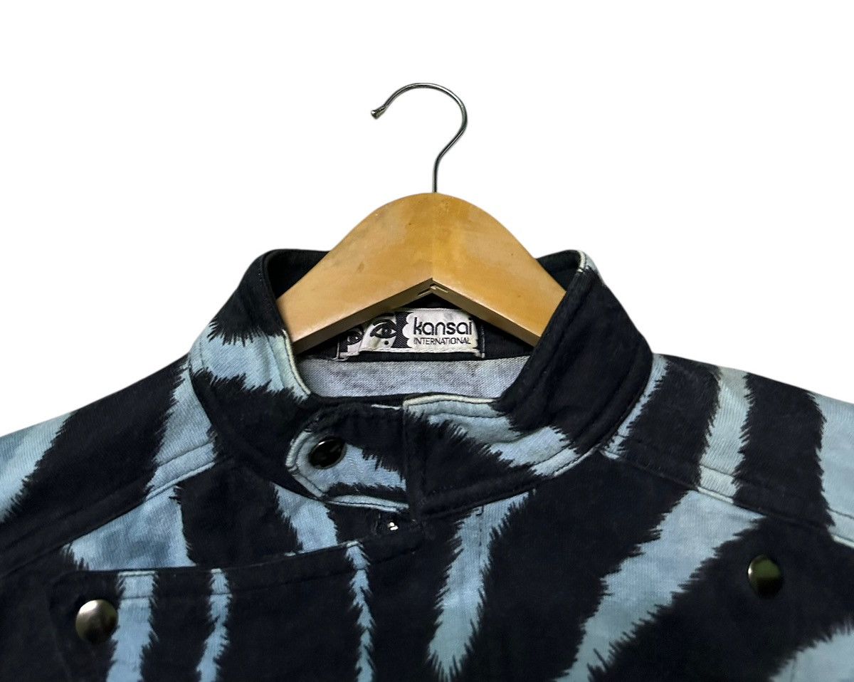 Kansai Yamamoto Vintage 90s Kansai zebra bomber jacket Size US S / EU 44-46 / 1 - 2 Thumbnail
