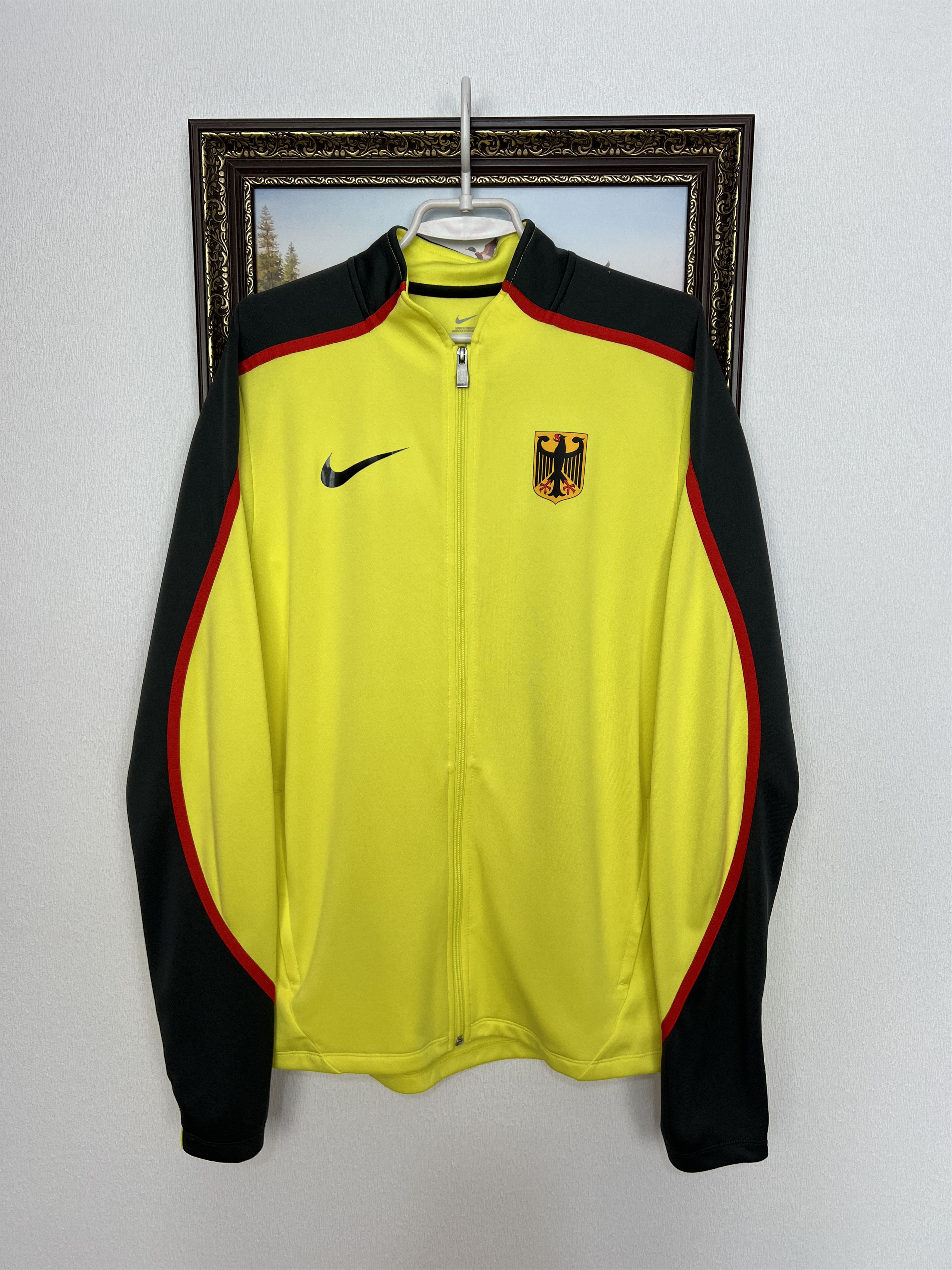 Nike Germany International Team Elite Jacket Soccer Zip Track Top Size US L / EU 52-54 / 3 - 1 Thumbnail
