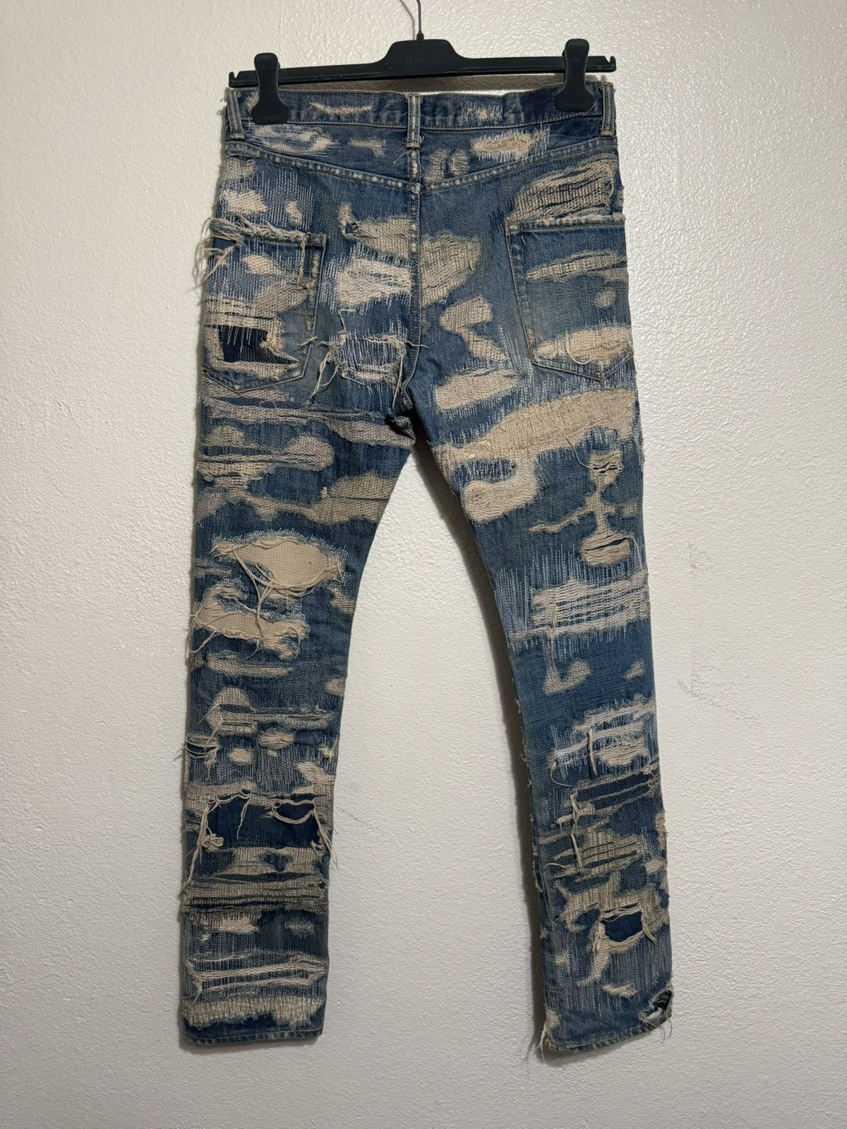 Undercover Undercover AW05 85 Blue Denim Size US 31 - 2 Thumbnail