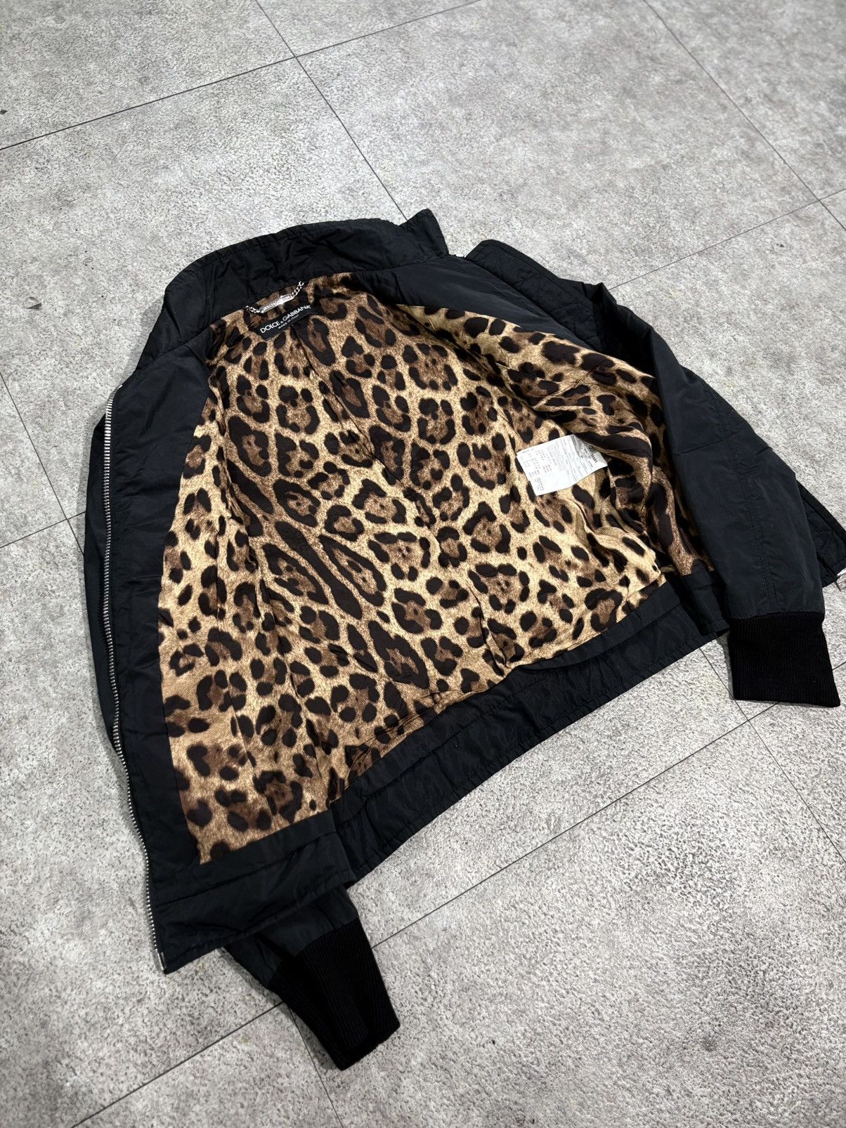 Dolce & Gabbana Dolce & Gabbana Leopard Lined Field Jacket / Safari Jacket Size S / US 4 / IT 40 - 11 Thumbnail