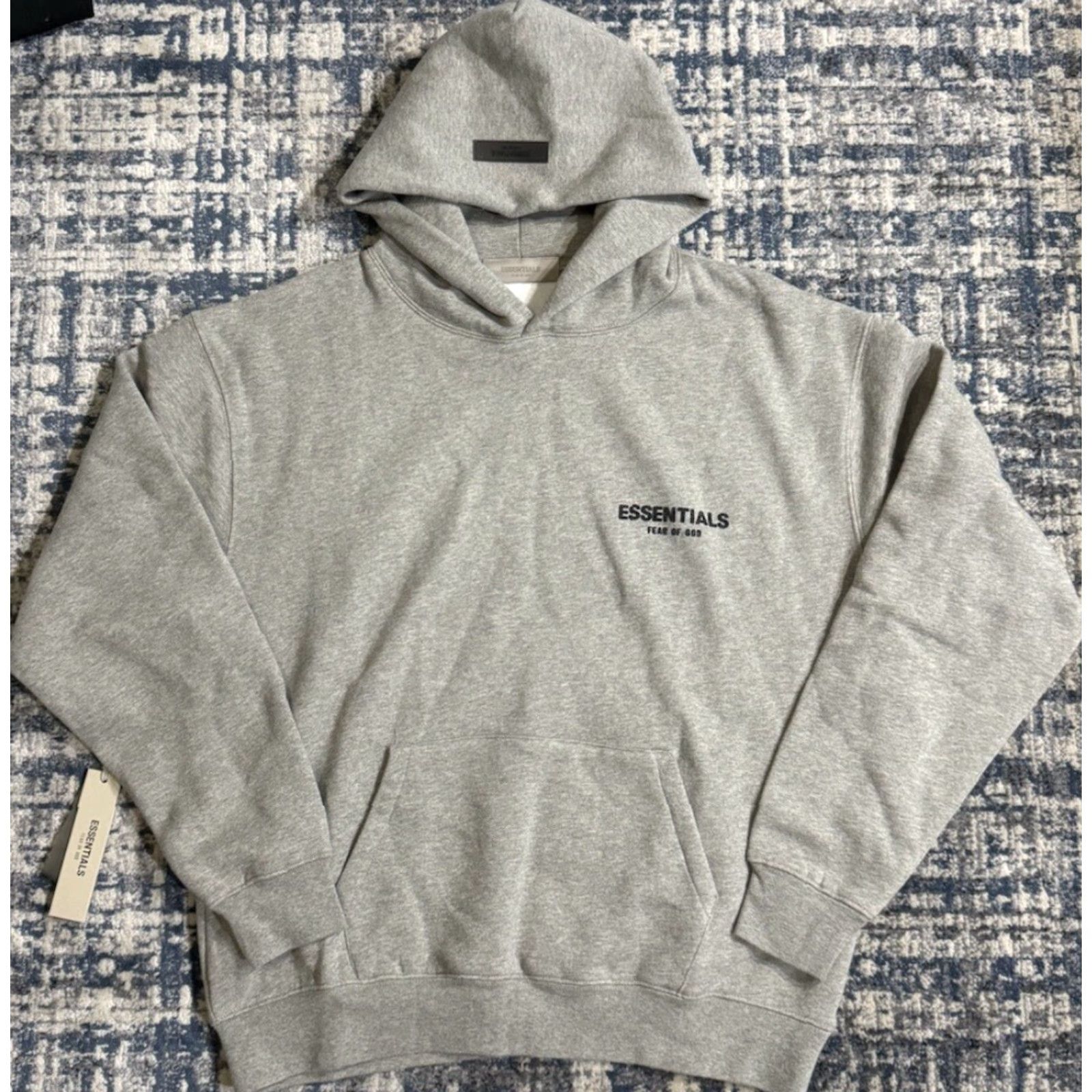 Essentials Fear Of God Essentials Hoodie FW22 Dark Oatmeal M Mens Hoodie Logo Pullover Hooded Oversized Gray/Natural Cotton Polyester Brand New NWT Size US M / EU 48-50 / 2 - 5 Thumbnail