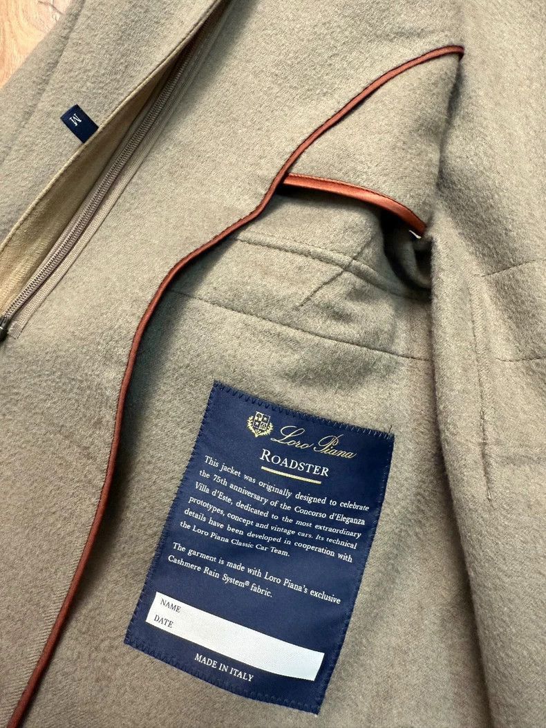 Loro Piana Roadster Cashmere Jacket-