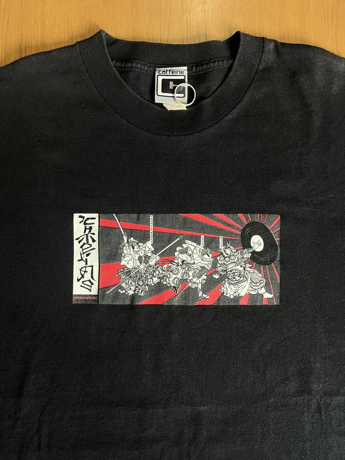 Arts & Science Caffeine World Tour Tee: DJ Frankie Bones, DJ Micro, DJ Debo Size US XL / EU 56 / 4 - 6 Thumbnail