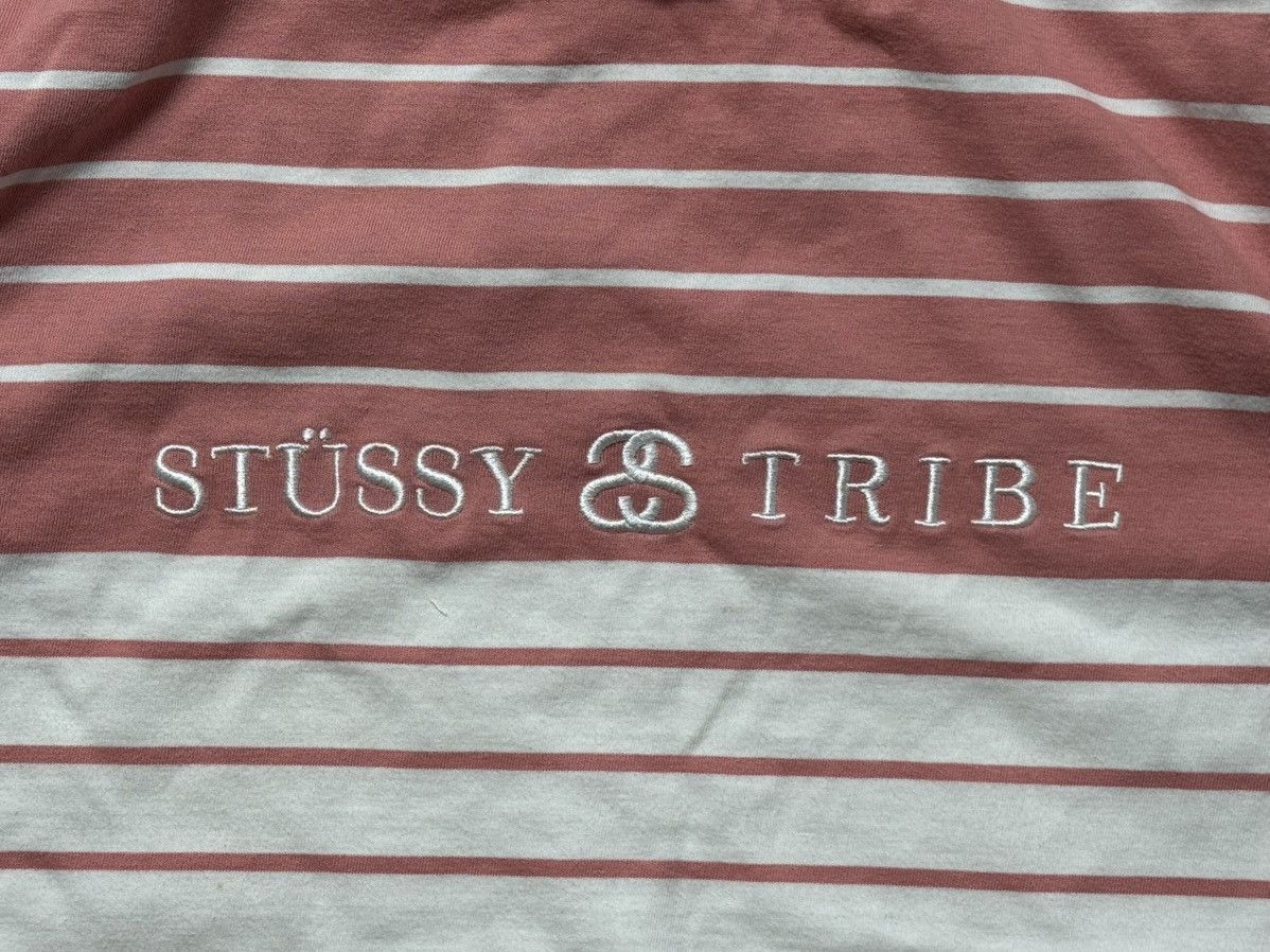 Stussy VINTAGE STUSSY STRIPED LONG SLEEVE Size XL / US 12-14 / IT 48-50 - 2 Thumbnail